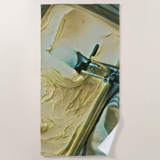 Eiscreme-Kuchen Strandtuch