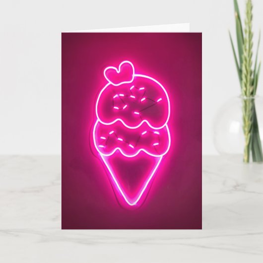 Eiscreme Kunst, Dichtung und Musik Karte (Vorderseite)