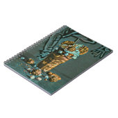 Eiscreme-Kunst Notizblock (Linke Seite)