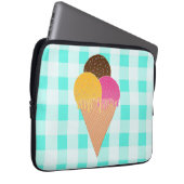 Eiscreme Laptopschutzhülle (Vorne Rechts)