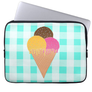 Eiscreme Laptopschutzhülle