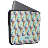 Eiscreme Laptopschutzhülle (Vorne Rechts)