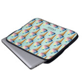 Eiscreme Laptopschutzhülle (Vorne Knopf)