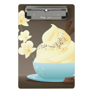 Eiscreme-Leckerei Mini Klemmbrett
