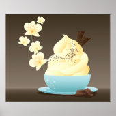 Eiscreme-Leckerei Poster (Vorne)