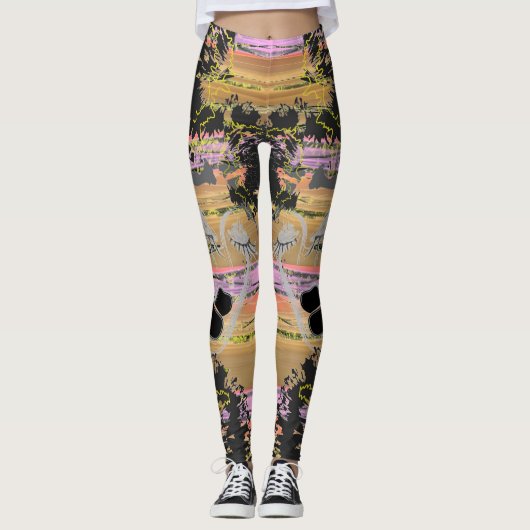 Eiscreme Leggings (Vorderseite)