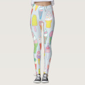 Eiscreme-Leggings Leggings (Vorderseite)