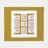 Eiscreme-Legierung in Karamelll Fleecedecke (Vorderseite (Horizontal))