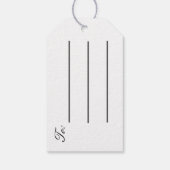 Eiscreme-Legierung in Karamelll Geschenkanhänger (Rückseite)