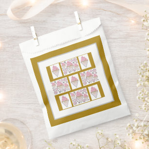 Eiscreme-Legierung in Karamelll Geschenktütchen