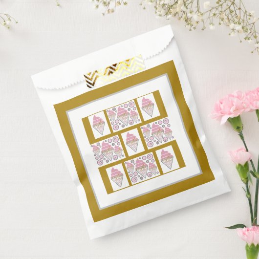 Eiscreme-Legierung in Karamelll Geschenktütchen (Versiegelt)