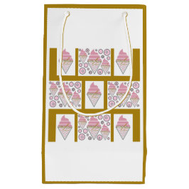 Eiscreme-Legierung in Karamelll Kleine Geschenktüte