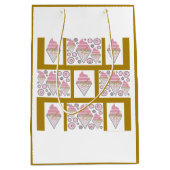 Eiscreme-Legierung in Karamelll Mittlere Geschenktüte (Vorderseite)