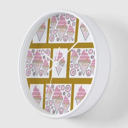 Eiscreme-Legierung in Karamelll Uhr (Winkel)