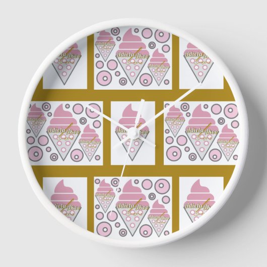 Eiscreme-Legierung in Karamelll Uhr (Vorderseite)