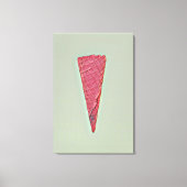 Eiscreme Leinwanddruck (Vorderseite)