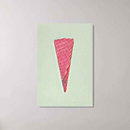 Eiscreme Leinwanddruck (Vorderseite)