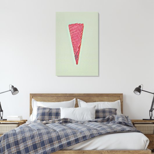 Eiscreme Leinwanddruck (Insitu (Schlafzimmer))