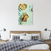 Eiscreme Leinwanddruck (Insitu (Schlafzimmer))