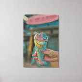 Eiscreme Leinwanddruck (Vorderseite)