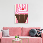 Eiscreme Leinwanddruck (Insitu (Wohnzimmer))