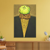 Eiscreme Leinwanddruck (Insitu (Wohnzimmer))