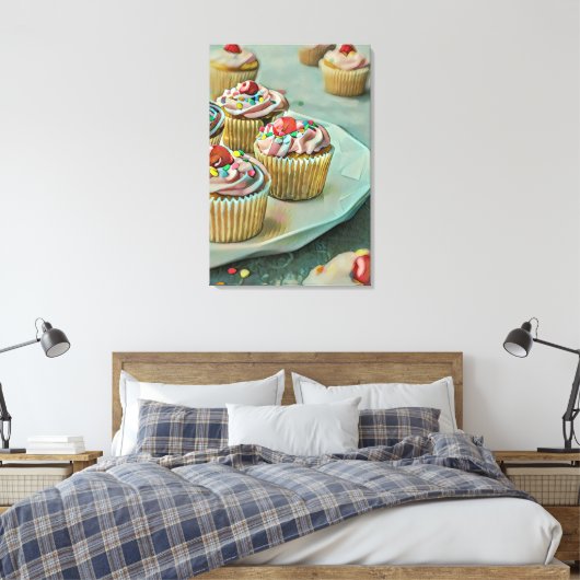 Eiscreme Leinwanddruck (Insitu (Schlafzimmer))