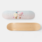 Eiscreme-Liebe-Skateboard Skateboard (Horizontal)