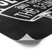 Eiscreme-Liebhaber-Plakat Poster (Ecke)