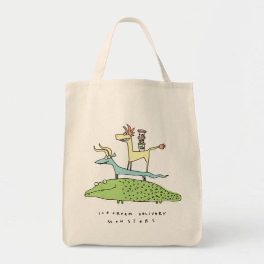 Eiscreme-Lieferungs-Monster - Taschen (Vorne)