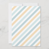 Eiscreme LKW Drei Schotte Spaß 3. Geburtstag Einladung (Rückseite)