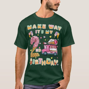 Eiscreme-LKW Geburtstag Kinder Macht, wie es mein  T-Shirt