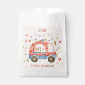Eiscreme-LKW-Scoops für lustigen Kindergeburtstag Geschenktütchen (Vorderseite)