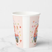 Eiscreme-LKW-Scoops für lustigen Kindergeburtstag Pappbecher (Rechts)