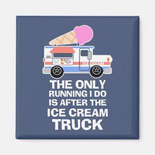 Eiscreme-LKW-Training Magnet