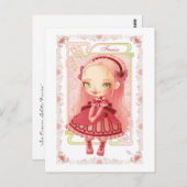 Eiscreme Lolita Postkarte (Vorne/Hinten)