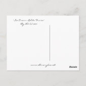 Eiscreme Lolita Postkarte (Rückseite)