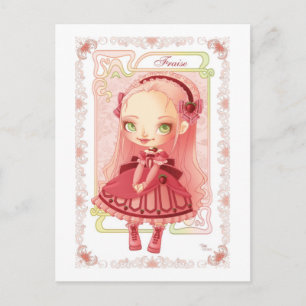 Eiscreme Lolita Postkarte