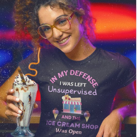 Eiscreme Lover Sommer T-Shirt