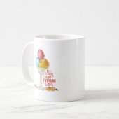 Eiscreme macht alles besser motivierend kaffeetasse (Vorderseite Links)