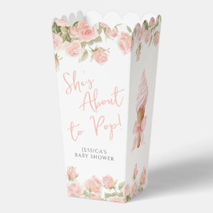 Eiscreme macht sich den Pop Baby Shower Popcorn Geschenkschachtel