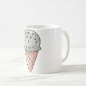 Eiscreme-Magie Kaffeetasse (VorderseiteRechts)