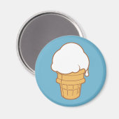 Eiscreme Magnet (Vorderseite/Rückseite)