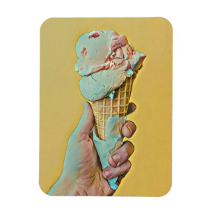 Eiscreme Magnet