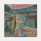 Eiscreme Magnet (Vorne)
