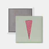 Eiscreme Magnet (Vorderseite/Rückseite)