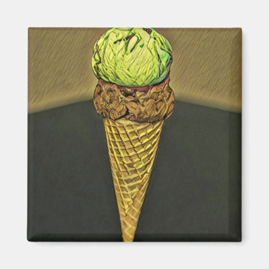 Eiscreme Magnet (Vorne)