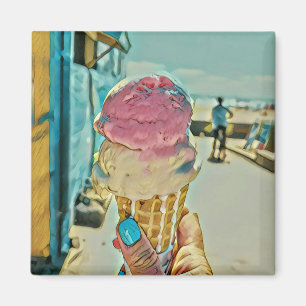 Eiscreme Magnet