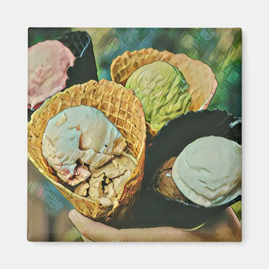 Eiscreme Magnet (Vorne)