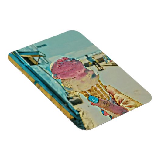 Eiscreme Magnet (Rechte Seite)